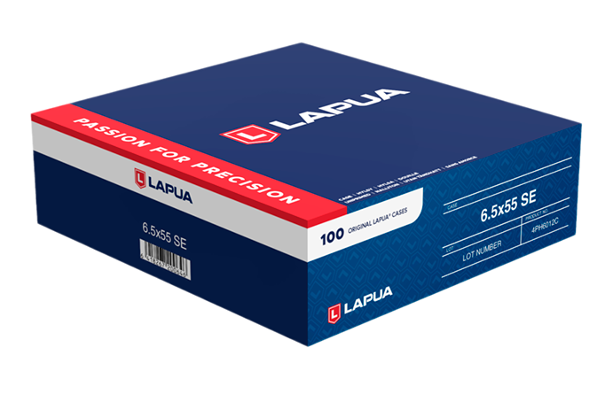 ГИЛЬЗА LAPUA 6.5X55 SE CASE 100ШТ