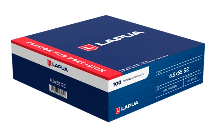 ГИЛЬЗА LAPUA 6.5X55 SE CASE 100ШТ