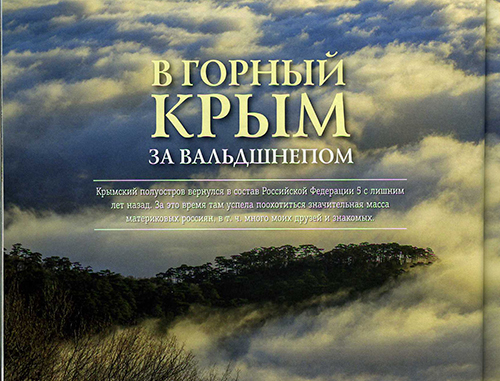 В горный Крым за вальдшнепом