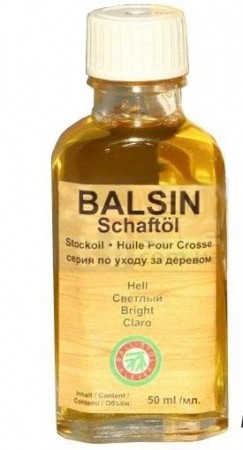 СРЕДСТВО ДЛЯ ОБРАБОТКИ ДЕРЕВА BALLISTOL BALSIN SCHAFTOL 50ML БЕСЦВЕТНОЕ