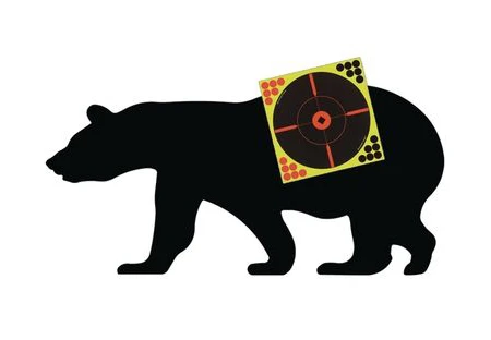 МИШЕНЬ БУМАЖНАЯ BIRCHWOOD CASEY SHARPHOOTER МЕДВЕДЬ