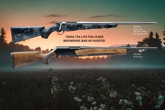 Новинки Tikka и Browning. Впервые в России!