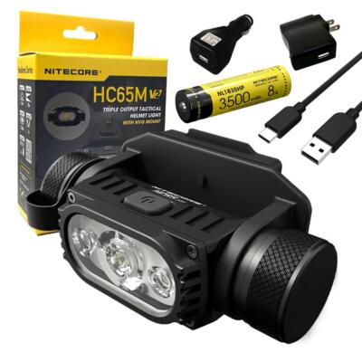 ФОНАРЬ НАЛОБНЫЙ NITECORE HC65M V2
