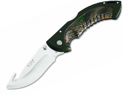 НОЖ СКЛАДНОЙ BUCK OMNI HUNTER FOLDING 12 КЛИНОК 420HC С КРЮКОМ РУКОЯТЬ ПЛАСТИК