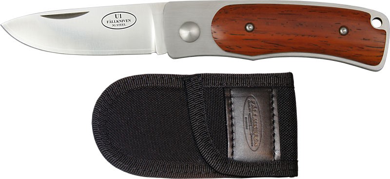 НОЖ СКЛАДНОЙ FALLKNIVEN U1 КЛИНОК 3G РУКОЯТЬ ДЕРЕВО