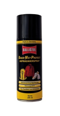 СРЕДСТВО ВОДООТТАЛКИВАЮЩЕЕ BALLISTOL BIKER WEST PROTECT СПРЕЙ 200ML