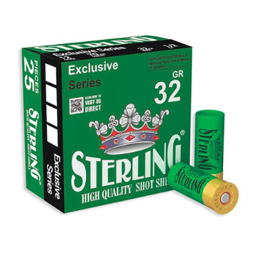 ПАТРОН STERLING ДРОБЬ №1 12/70 32ГР