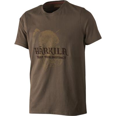 ФУТБОЛКА HARKILA ODIN WILD BROWN