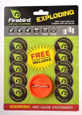 ВЗРЫВНЫЕ МИШЕНИ FIREBIRD НАБОР ДЛЯ ПНЕВМАТИЧЕСКОГО ОРУЖИЯ