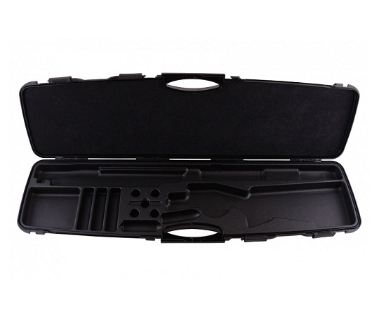 КЕЙС NEGRINI ДЛЯ ГЛАДКОСТВОЛЬНОГО ОРУЖИЯ С ДВУМЯ СТВОЛАМИ В РАЗБОРЕ 95СМ ЧЕТЫРЕ СКОЛЬЗЯЩИХ ЗАМКА