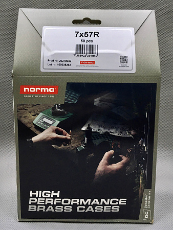 ГИЛЬЗА NORMA 7X57R BOX 50ШТ
