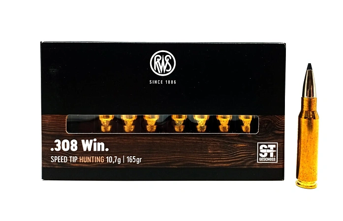ПАТРОНЫ RWS 308 WIN 10,7ГР 165GRN SPEED TIP PRO