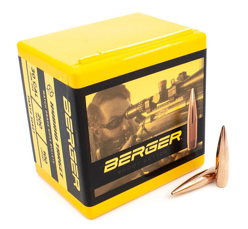 ПУЛЯ BERGER 30CAL 200GR HYBRID TARGET BOX 100ШТ