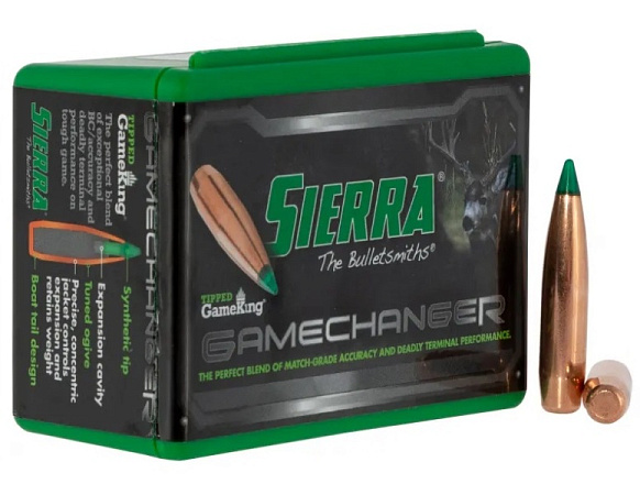 ПУЛЯ SIERRA 7MM 165GR TGK GAMECHANGER BOX 100ШТ