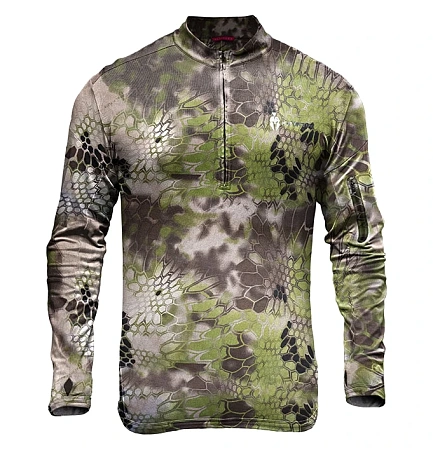 ЛОНГСЛИВ НА МОЛНИИ KRYPTEK TORA 1/4 ZIP LW ALTITUDE