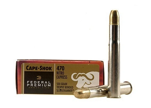 ПАТРОН FEDERAL 470 NITRO P470T1 32,4ГР 500GRN TROPHY BONDED BEAR CLAW
