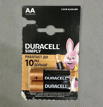 БАТАРЕЙКА DURACELL SIMPLY LR6 AA