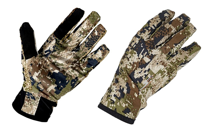 ПЕРЧАТКИ KING HUNTER SUMMER LIGHT MOUNTAIN CAMO