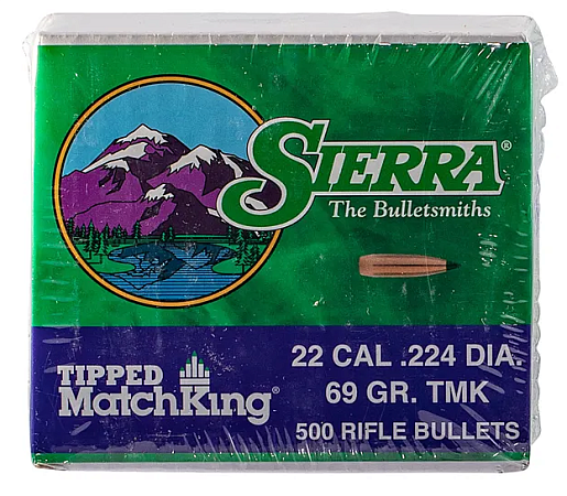 ПУЛЯ SIERRA 22CAL 69GR TMK MATCHKING BOX 100ШТ