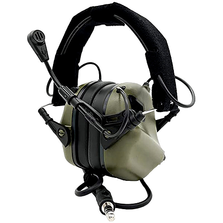 НАУШНИКИ АКТИВНЫЕ EARMOR M32-FG MOD4 NEXUS TP-120 ЗЕЛЁНЫЕ