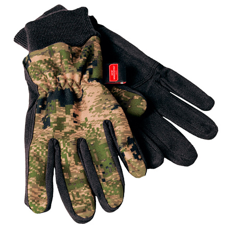 ПЕРЧАТКИ HARKILA Q FLEECE OPTIFADE GROUND FOREST