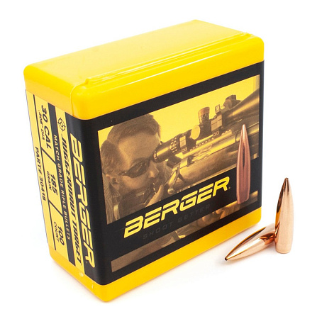 ПУЛЯ BERGER 30 CAL 185GR JUGGERNAUT TARGET BOX 100ШТ