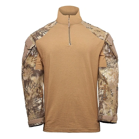 ТОЛСТОВКА KRYPTEK TACTICAL  МОЛНИЯ ДЛИННЫЕ РУКАВА COYOTE/HIGHLANDER