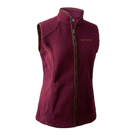 ЖИЛЕТ ФЛИСОВЫЙ DEERHUNTER LADY JOSEPHINE BURGUNDY