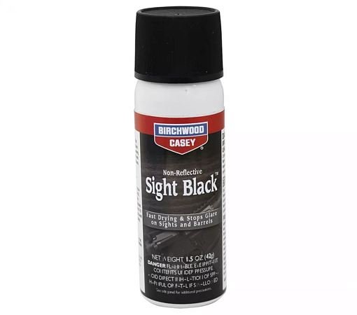 КРАСКА ЧЁРНАЯ МАТОВАЯ BIRCHWOOD CASEY SIGHT BLACK 35GR