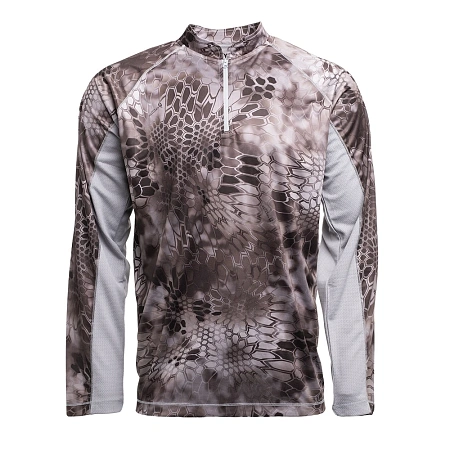 ТОЛСТОВКА KRYPTEK ZEPHYR 1/2 ZIP RAID/WOLF GREY