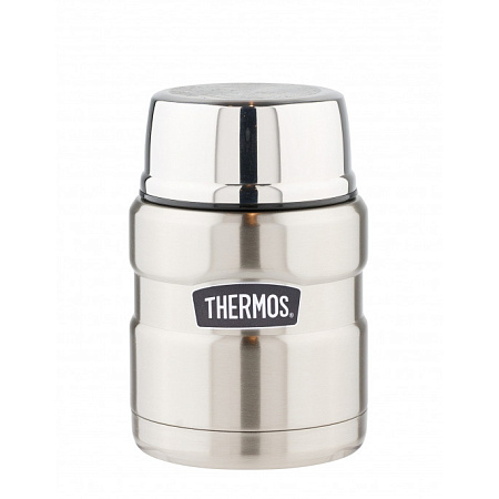 ТЕРМОС ИЗ НЕРЖАВЕЮЩЕЙ СТАЛИ THERMOS SK3000-BK MATTE BLACK KING FOOD JAR  0.47 Л