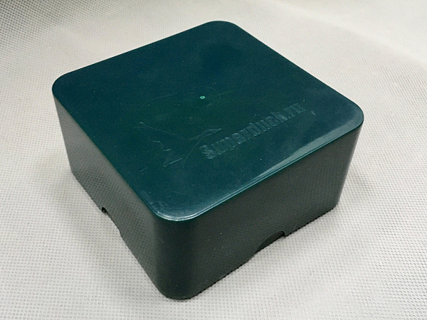 КОРОБКА SUPERDUCK ДЛЯ 25 ГЛАДКОСТВОЛЬНЫХ ПАТРОНОВ 12 КАЛИБР ЗЕЛЕНАЯ