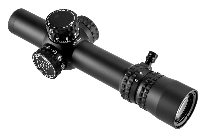 ПРИЦЕЛ ОПТИЧЕСКИЙ NIGHTFORCE NX8 1-8X24 F1 ZEROSTOP 1/2MOA FC-MOA С ПОДСВЕТКОЙ C600