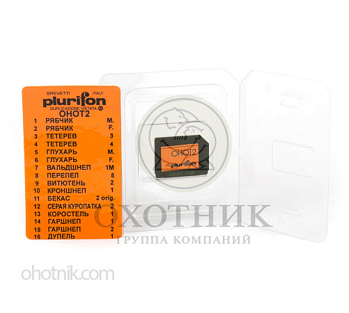 КАРТА ПАМЯТИ PLURIFON MICRO-CARD, 16 ГОЛОСОВ (БОРОВАЯ ДИЧЬ)