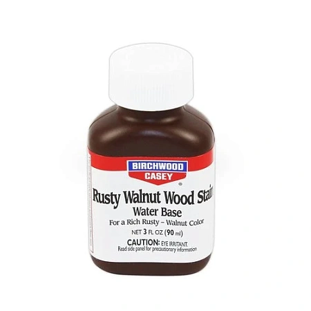 МОРИЛКА НА ВОДНОЙ ОСНОВЕ BIRCHWOOD CASEY RUSTY WALNUT WOOD STAIN НАСЫЩЕННЫЙ ЦВЕТ ОРЕХА
