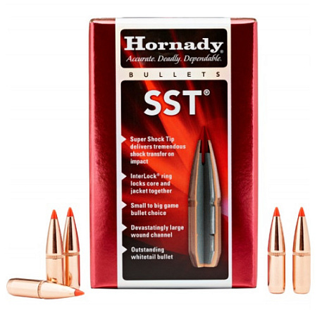 ПУЛЯ HORNADY 30 CAL 180 GR SP BOX 100ШТ