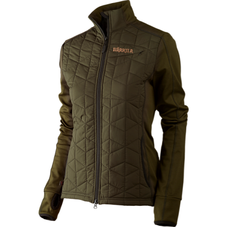КУРТКА HARKILA LADY HJARTVAR INSULATED HYBRID WILLOW GREEN
