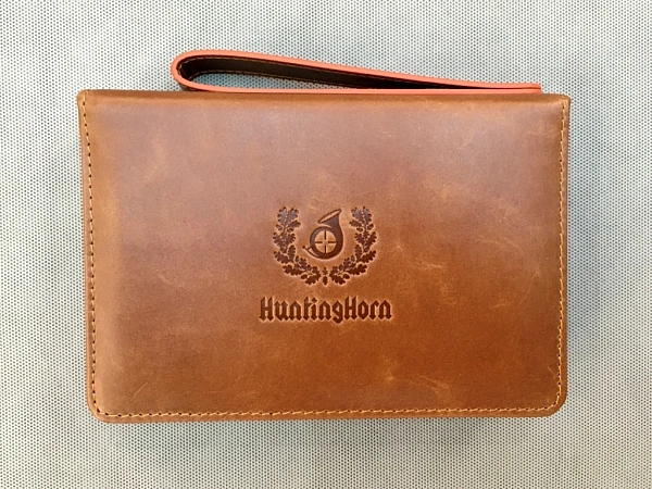 ПЕНАЛ  HUNTINGHORN ДЛЯ НАРЕЗНЫХ ПАТРОНОВ КОНЬЯК