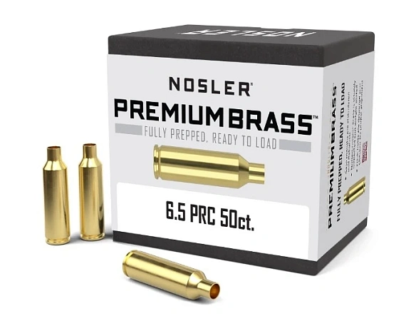 ГИЛЬЗА NOSLER 6.5 CREEDMOOR PREMIUM BRASS 50ШТ