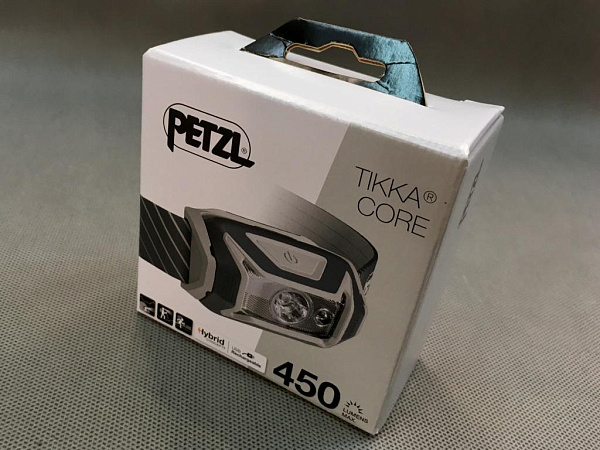 НАЛОБНЫЙ ФОНАРЬ PETZL TIKKA CORE СЕРЫЙ