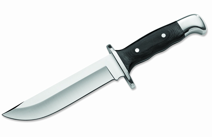 НОЖ ФИКСИРОВАННЫЙ BUCK HERITAGE SERIES FRONTIERSMAN КЛИНОК 420НС РУКОЯТЬ МИКАРТА