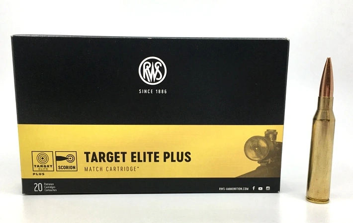 ПАТРОНЫ RWS 338 LAPUA MAG 16,2ГР 250GRN TARGET ELITE PLUS