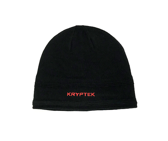 ШАПКА ТРИКОТАЖНАЯ KRYPTEK ЧЕРНАЯ/КРАСНАЯ