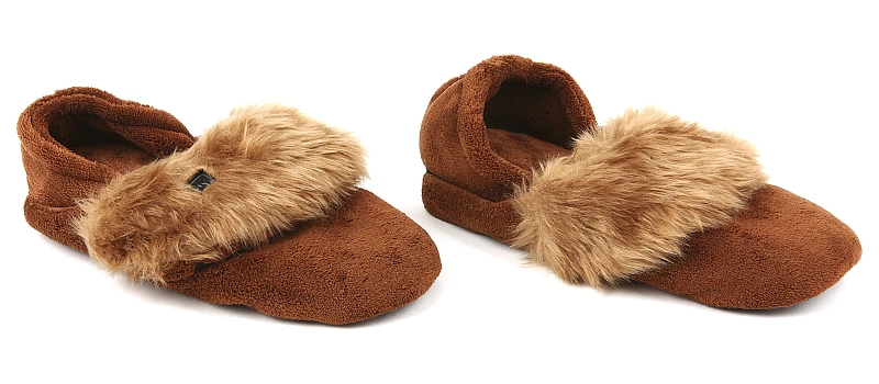 ТАПОЧКИ С ОБОГРЕВОМ THERMO SOLES КОРИЧНЕВЫЕ