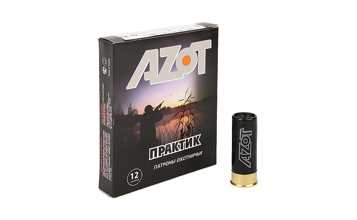 ПАТРОНЫ АЗОТ ПРАКТИК ДРОБЬ №00 12/70 32ГР Б/К