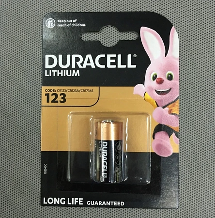 БАТАРЕЙКА DURACELL HIGH POWER LITHIUM CR123A BL1