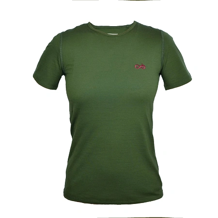 ФУТБОЛКА ТЕРМОБЕЛЬЁ MERKELGEAR WOMEN'S MERINO 37,5 ЗЕЛЕНАЯ