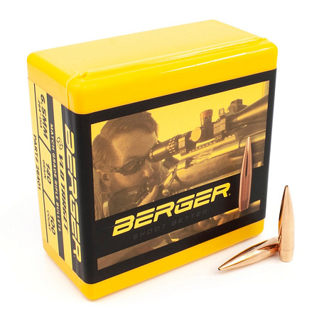 ПУЛЯ BERGER 6,5 ММ 140GR VLD TARGET 100ШТ