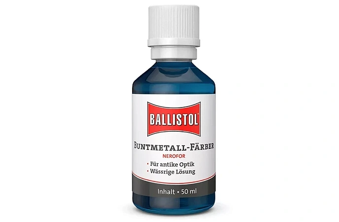СРЕДСТВО ДЛЯ ВОРОНЕНИЯ BALLISTOL NEROFOR ПО МЕДИ ЛАТУНИ БРОНЗЕ  50ML