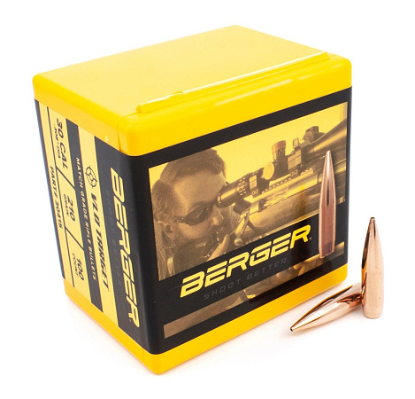 ПУЛЯ BERGER 30CAL 210GR VLD TARGET BOX 100ШТ